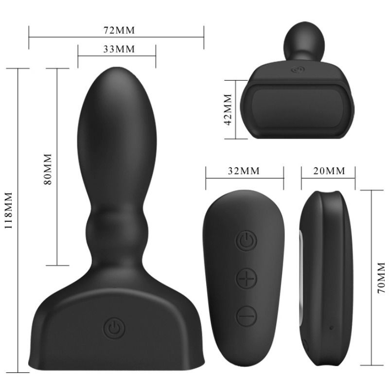 PRETTY LOVE  MARRIEL PROSTATICO VIBRADOR E...