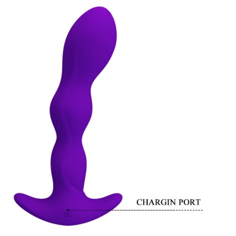 PRETTY LOVE - ANAL MASSAGER 12 LILAC VIBRATION...