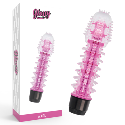 GLOSSY AXEL VIBRADOR ROSA 2