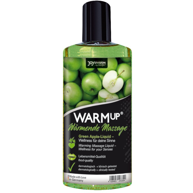 JOYDIVISION WARMUP - GREEN APPLE MASSAGE OIL -...