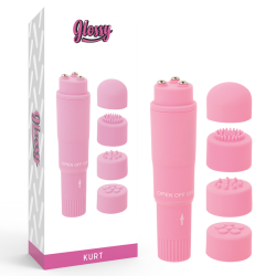 GLOSSY POCKET  KURT MASAJEADOR ROSA 2