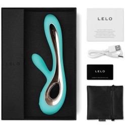 LELO - SORAYA 2 RABBIT AQUA GREEN VIBRATOR 2