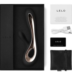 LELO - SORAYA 2 BLACK RABBIT VIBRATOR 2