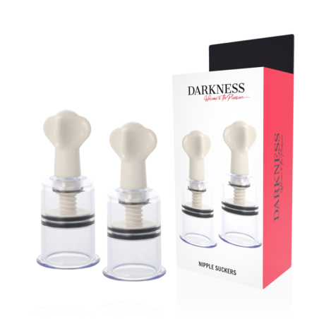 DARKNESS SUCCIONADOR PEZONES TRANSPARENTE 3.1 CM DIAMETRO