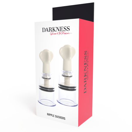 DARKNESS SUCCIONADOR PEZONES TRANSPARENTE 3.1 CM DIAMETRO