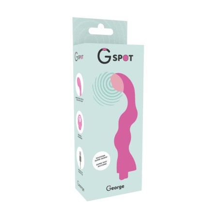 G-SPOT- GEORGE VIBRADOR PUNTO G ROSA CHICLE