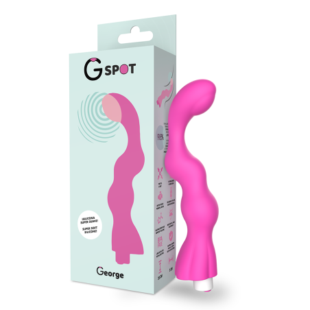 G-SPOT- GEORGE VIBRADOR PUNTO G ROSA CHICLE
