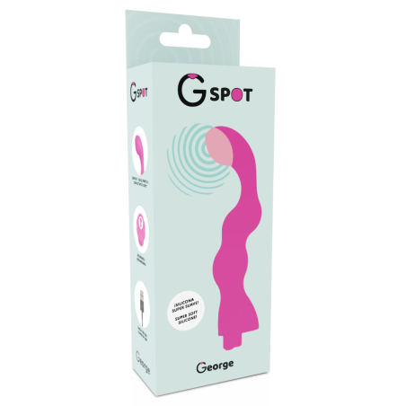 G-SPOT- GEORGE VIBRADOR PUNTO G ROSA CHICLE