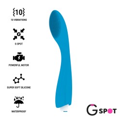 G-SPOT- GYLBERT VIBRADOR AZUL TURQUESA