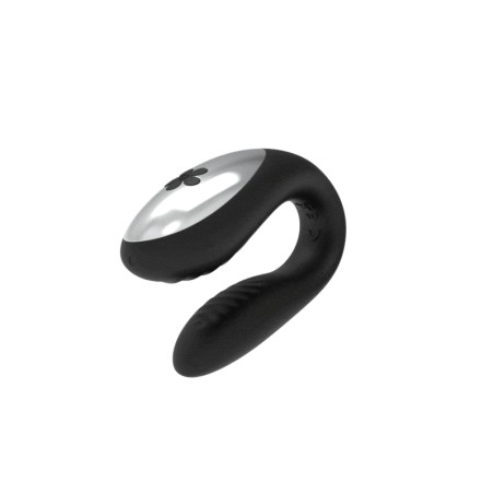 BRILLY GLAM  - WE LOVE VIBRADOR PARA PAREJAS CONTROL REMOTO NEGRO