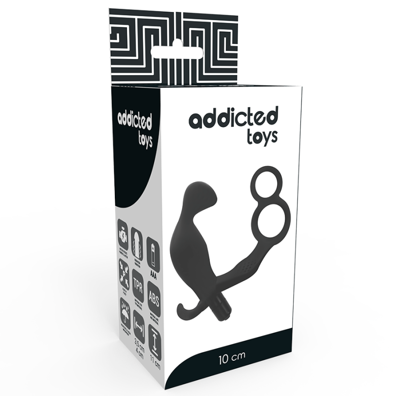 ADDICTED TOYS PLUG ANAL CON ANILLA DOBLE PENE Y...