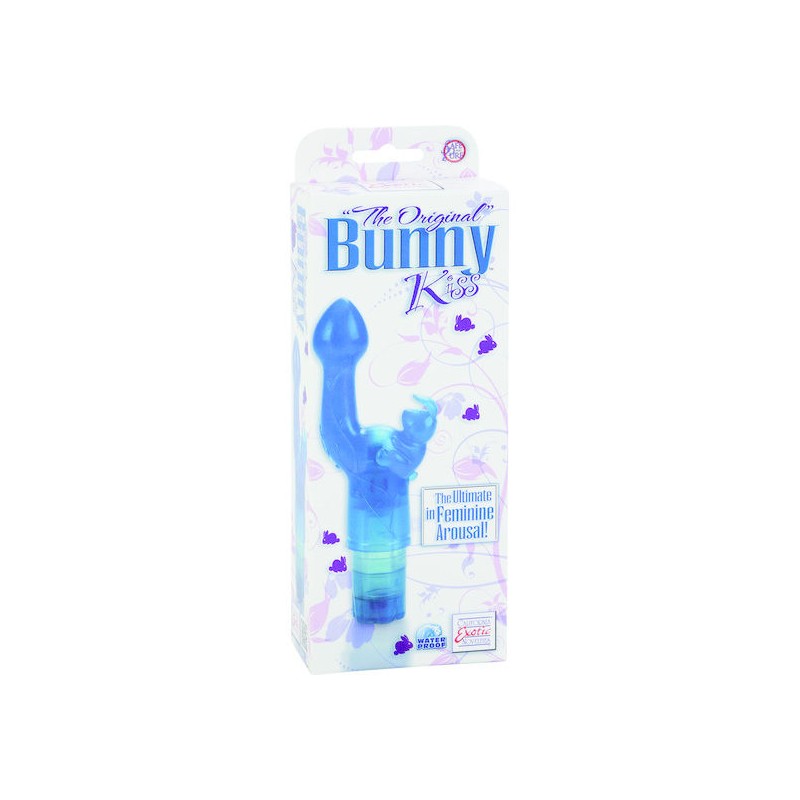 THE ORIGINAL CONEJITO VIBRADOR KISS AZUL