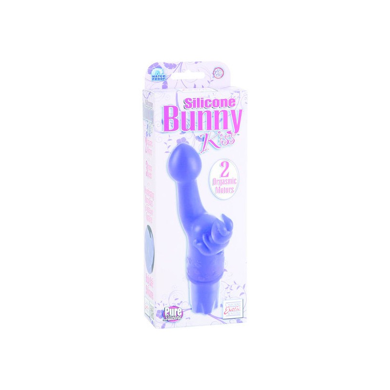 CALEXOTICS - KISS SILICONE BUNNY KISS PURPLE