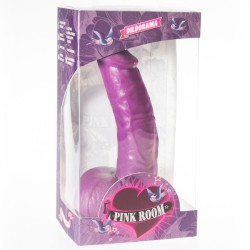 PINK ROOM - CONNOR REALISTIC DILDO PURPLE 16 CM 2