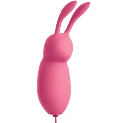 OMG CUTE  RABBIT VIBRADOR POTENTE ROSA USB