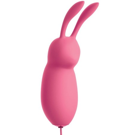 OMG CUTE  RABBIT VIBRADOR POTENTE ROSA USB