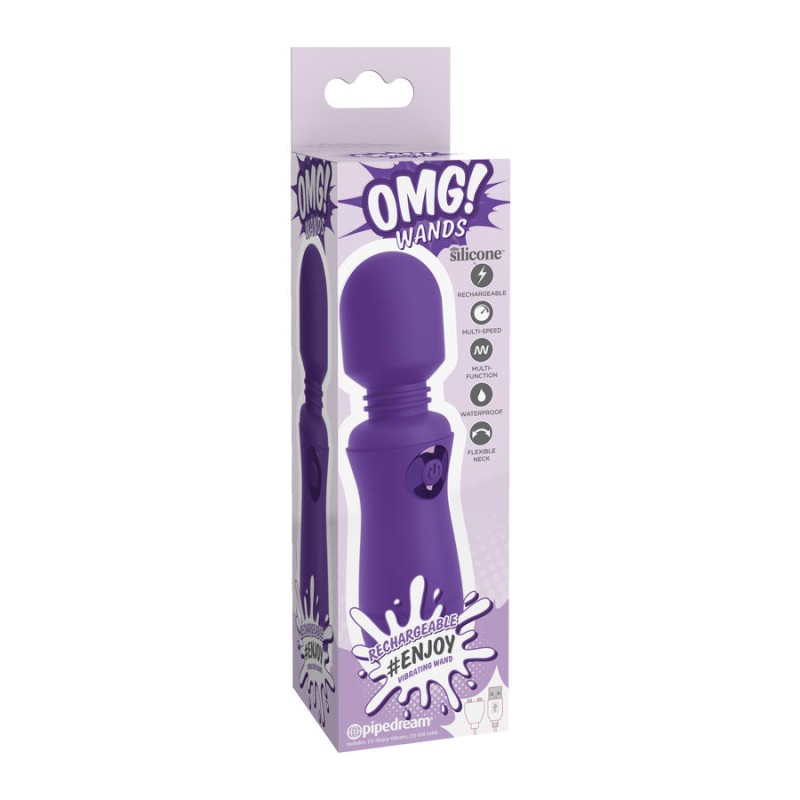OMG ENJOY VIBRADOR WAND LILA