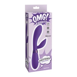 OMG - BESTEVER SILICONE VIBRATOR LILA 2