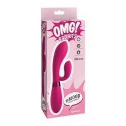 OMG - MOOD SILICONE VIBRADOR ROSA 2