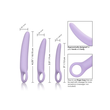DR LAURA BERMAN ALENA SET DE 3 DILATADOR VAGINAL SILICONA