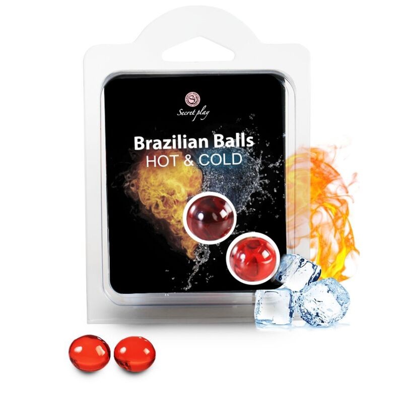 SECRETPLAY BRAZILIAN BALLS EFECTO CALOR  FRIO...