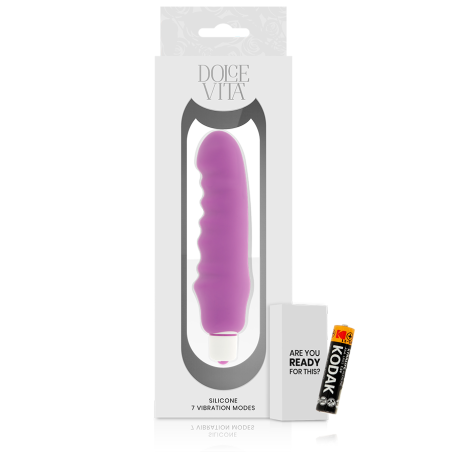 DOLCE VITA - GENIUS VIBRADOR SILICONA LILA