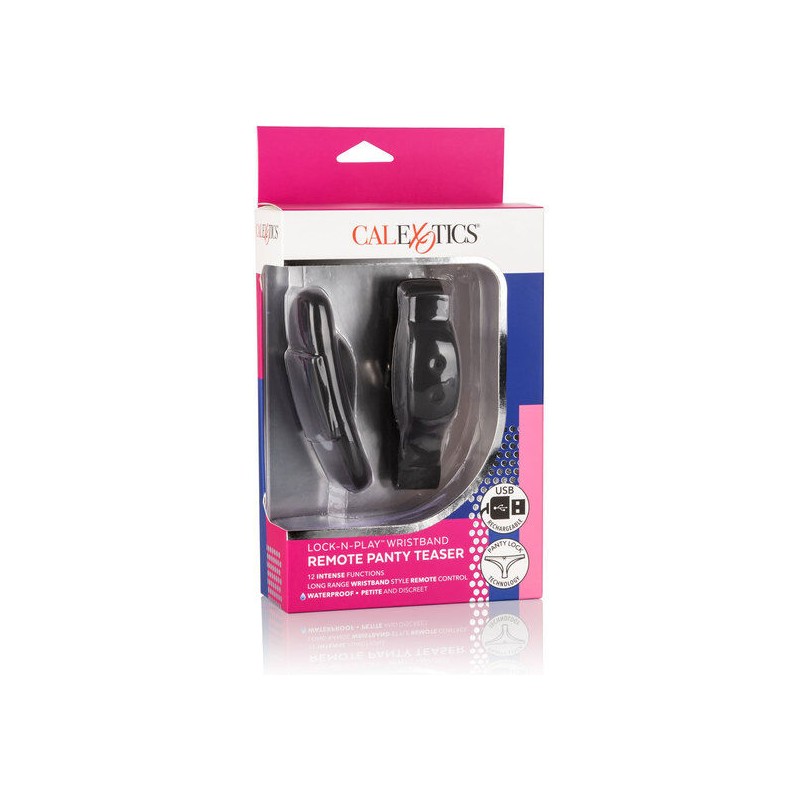 CALEX PANTY TEASER BALA CON PULSERA DE CONTROL