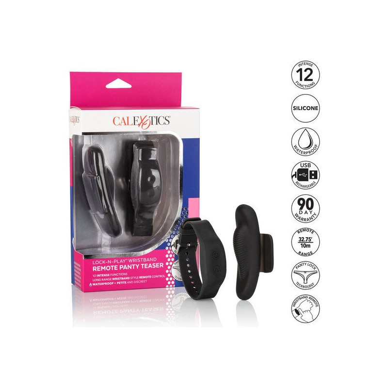 CALEX PANTY TEASER BALA CON PULSERA DE CONTROL