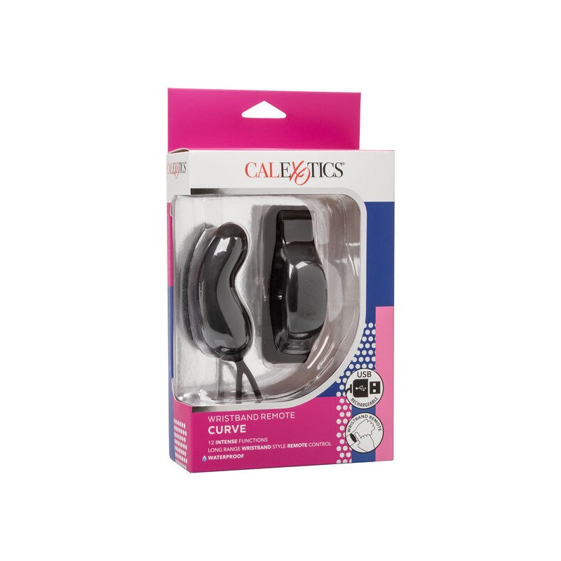CALEX BALA DE SILICONA CON CONTROL REMOTO NEGRO