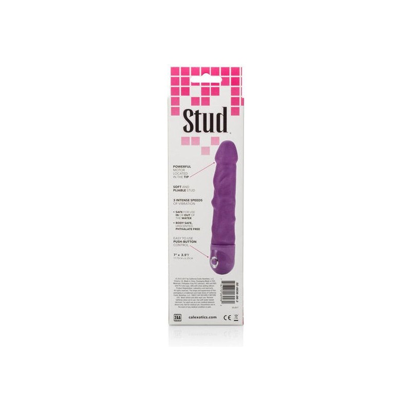 CALEX POWER STUD ROD VIBRADOR ROSA