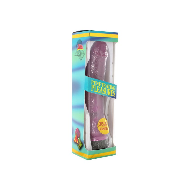 SEVEN CREATIONS - JELLY VIBRATOR LAVENDER 21.5 CM