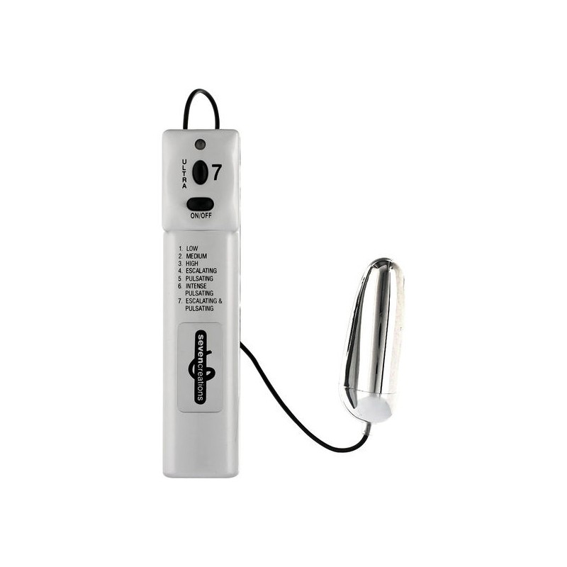 SEVENCREATIONS ULTRA 7 VECTOR HUEVO VIBRADOR