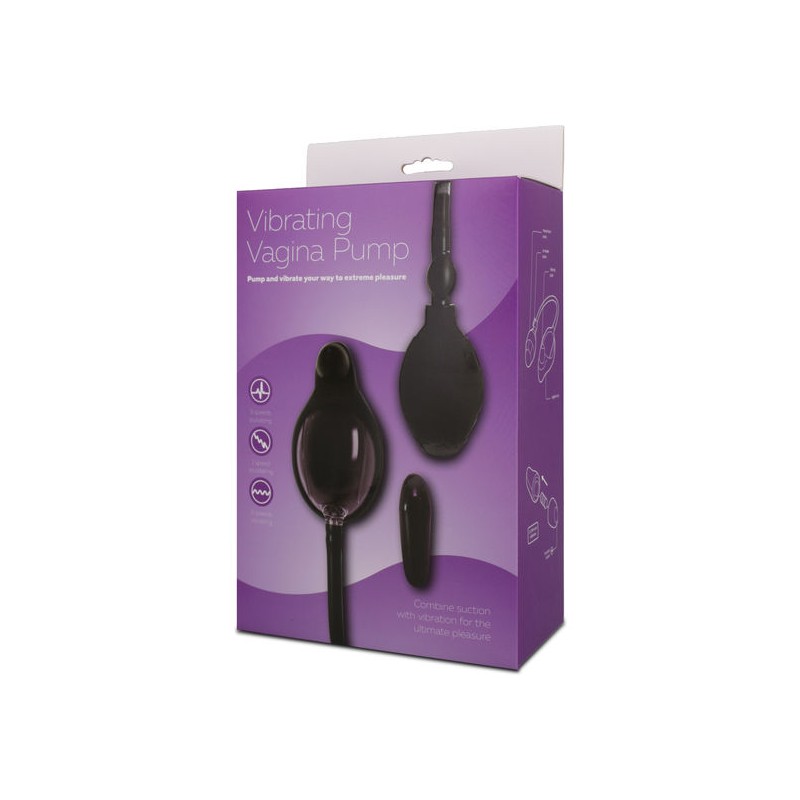 SEVENCREATIONS SUCCIONADOR DE VAGINA NEGRO