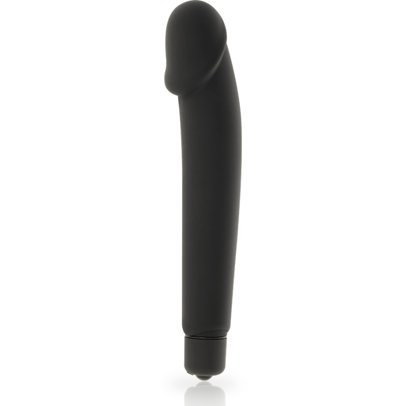 DOLCE VITA - REALISTIC VIBRADOR SILICONA NEGRO