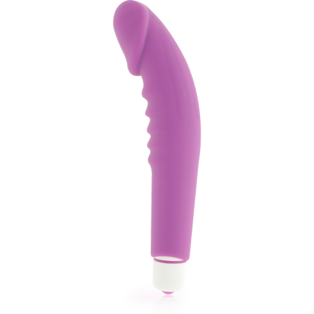 DOLCE VITA - REALISTIC  PLEASURE VIBRADOR SILICONA LILA