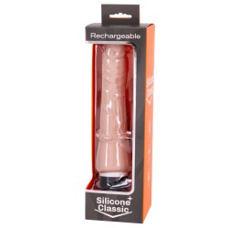 SEVEN CREATIONS - VIBRADOR RECARGABLE NATURAL 7V 20 CM 2