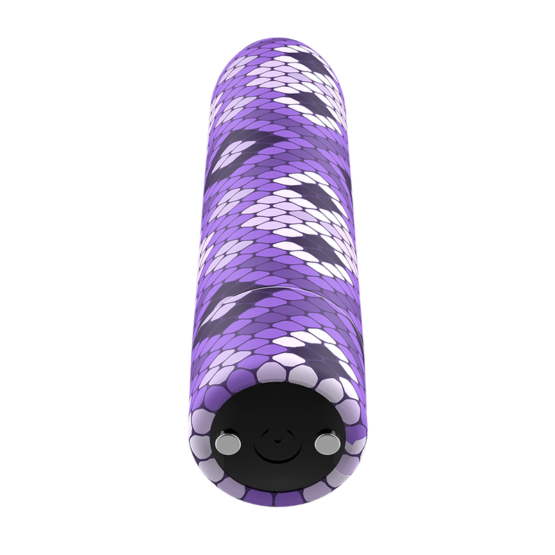 CUSTOM BULLETS BALA RECARGABLE SNAKE LILA 10...