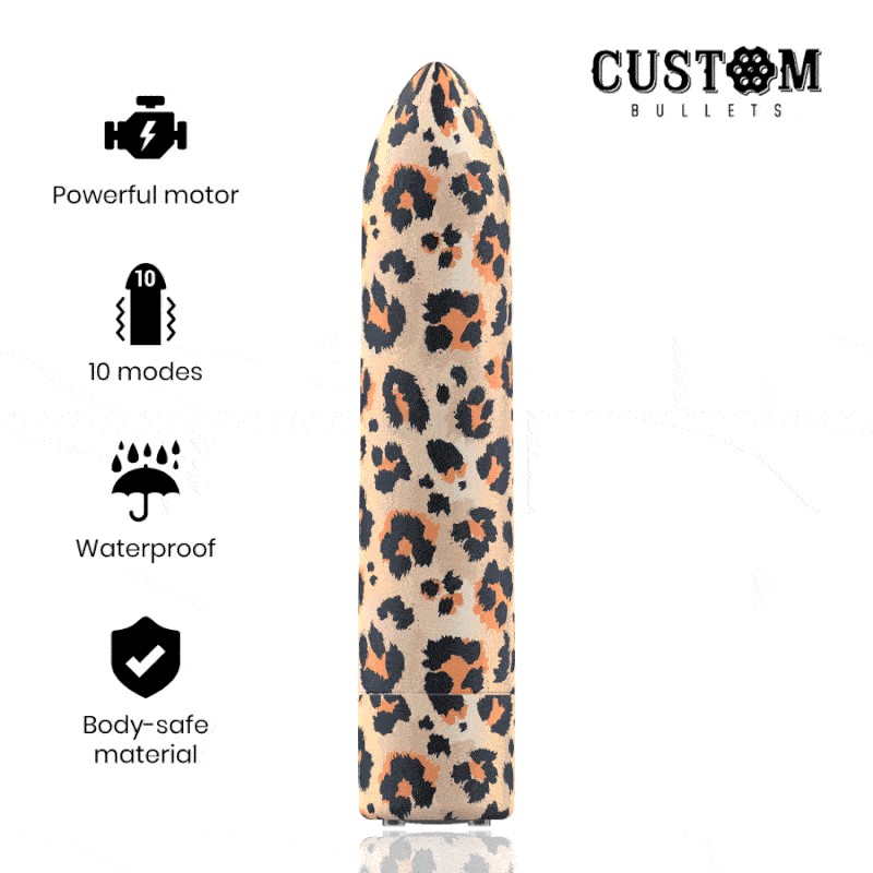 CUSTOM BULLETS BALA RECARGABLE LEOPARD 10...