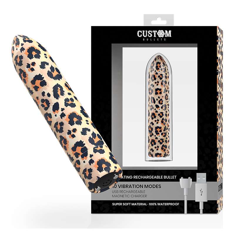 CUSTOM BULLETS BALA RECARGABLE LEOPARD 10...