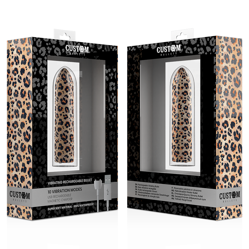 CUSTOM BULLETS BALA RECARGABLE LEOPARD 10...