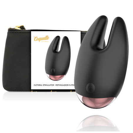 COQUETTE CHIC DESIRE - ESTIMULADOR CLÍTORIS NEGRO / GOLD