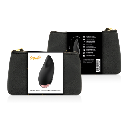 COQUETTE CHIC DESIRE - ESTIMULADOR CLÍTORIS NEGRO / GOLD GOTA