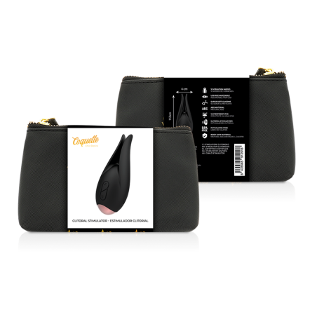 COQUETTE CHIC DESIRE - ESTIMULADOR CLÍTORIS NEGRO / GOLD FLOR