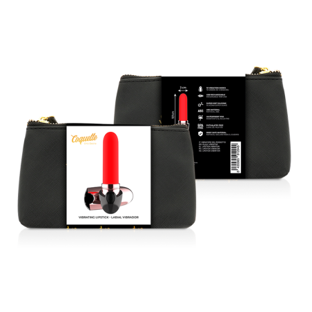 COQUETTE CHIC DESIRE - PINTALABIOS VIBRADOR RECARGABLE LUXE NEGRO / GOLD