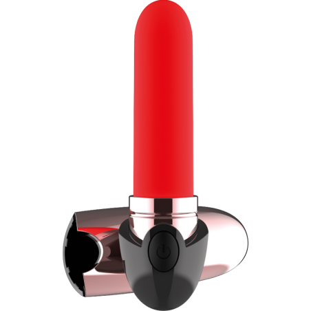 COQUETTE CHIC DESIRE - PINTALABIOS VIBRADOR RECARGABLE LUXE NEGRO / GOLD
