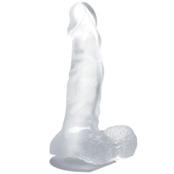 BAILE - REALISTIC DILDO WITH SUCTION CUP AND TESTICLES...