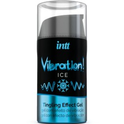 INTT - POTENTE ESTIMULANTE  ÍNTIMO GEL VIBRADOR EFECTO...
