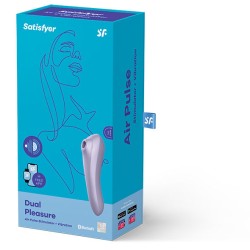 SATISFYER DUAL PLEASURE AIR PULSE MALVA 2