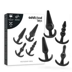 ADDICTED TOYS SET 4 PLUGS ANALES 2