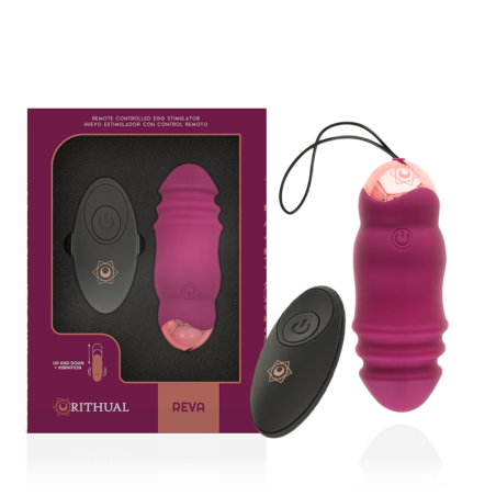 RITHUAL- REVA HUEVO CONTROL REMOTO SISTEMA UPDOWN + VIBRACIÓN
